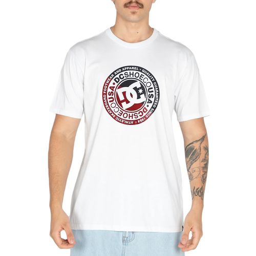 Camiseta Masculina DC Shoes Circle Star BRANCO-D471A0753- -1-